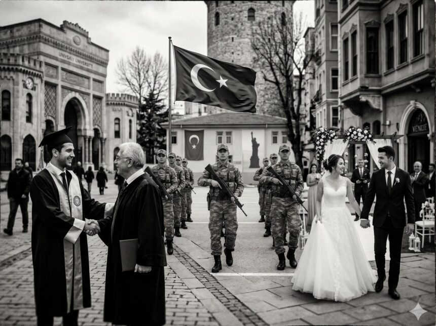 The Person Who Graduates, Does Their Military Service, and Gets Married Immediately