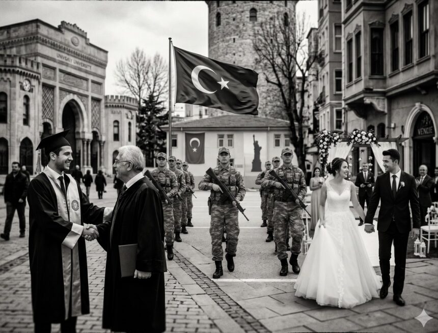The Person Who Graduates, Does Their Military Service, and Gets Married Immediately